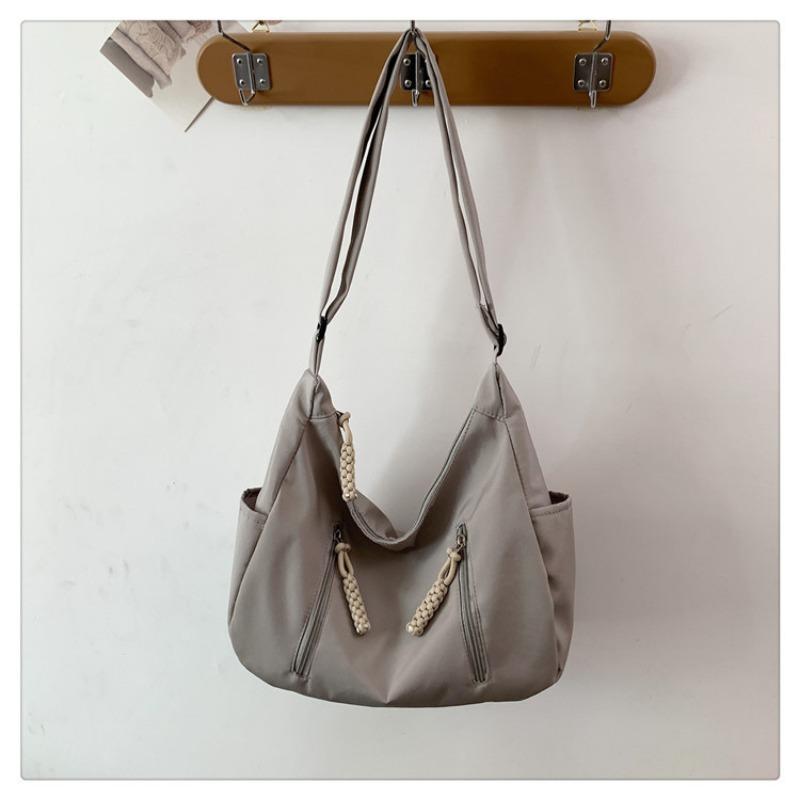 Высокоэстетичная модная сумка-тоут для通勤, большая вместимость, на плечо, женская, повседневная, для студенток колледжа, для занятий, широкая лямка, сумка через плечо