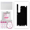 apgo Protective Skin Sticker for the Back+sides Compatible with Samsung Galaxy S21 5G, Full Wrap Film, Foil, Vinyl - Pattern Matte Black
