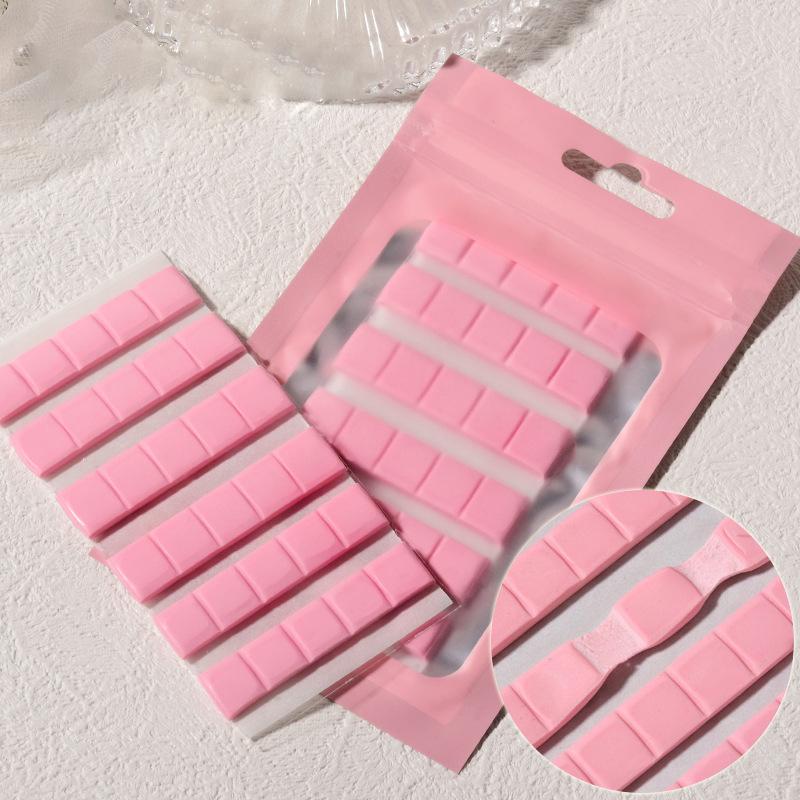 Adhesive Glue Clay Reusable Fake Nail Holder Practice Stand Press On Tips Nail Polish Display Stand Manicure Accessories