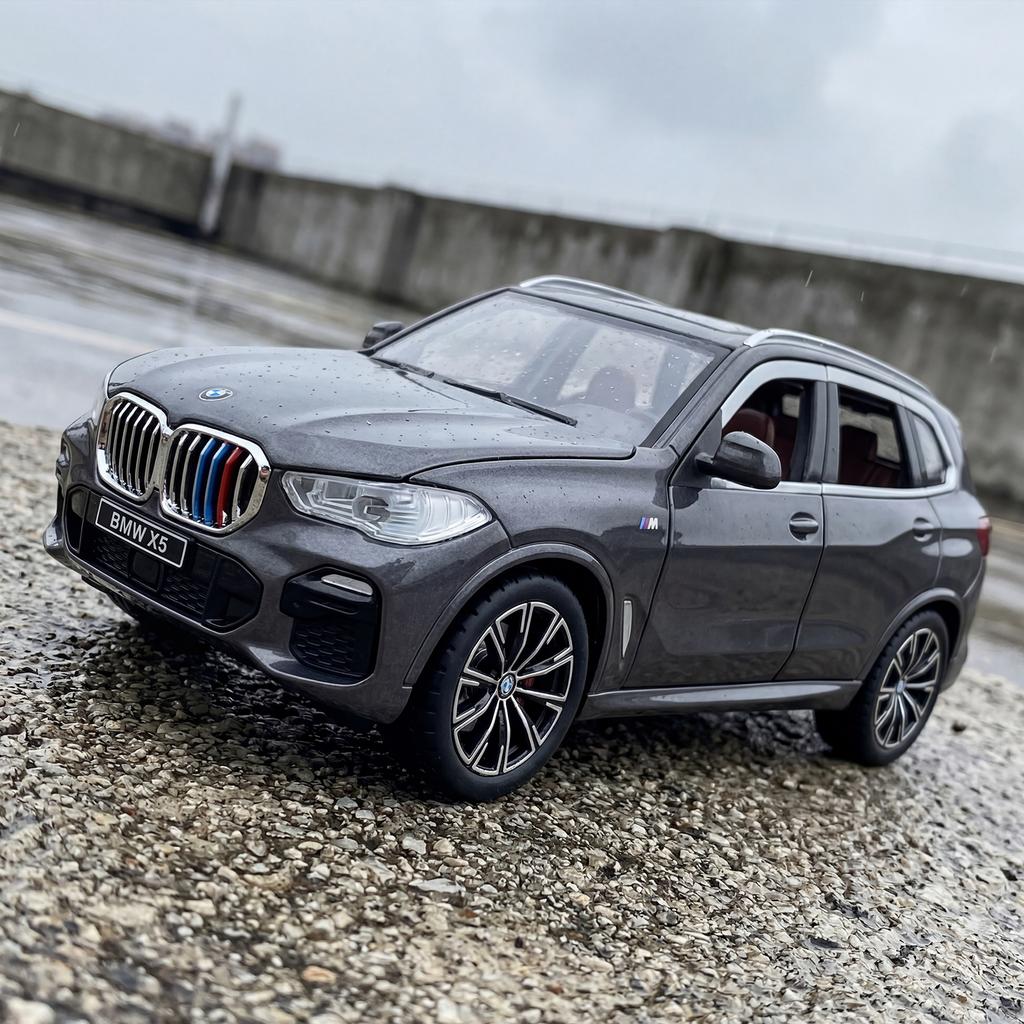 1:24 BMW X5 Off Road SUV Alloy Metal Diecast Model Car Home Trendy Ornaments & Computer Desktop Decoration High Simulation Gifts