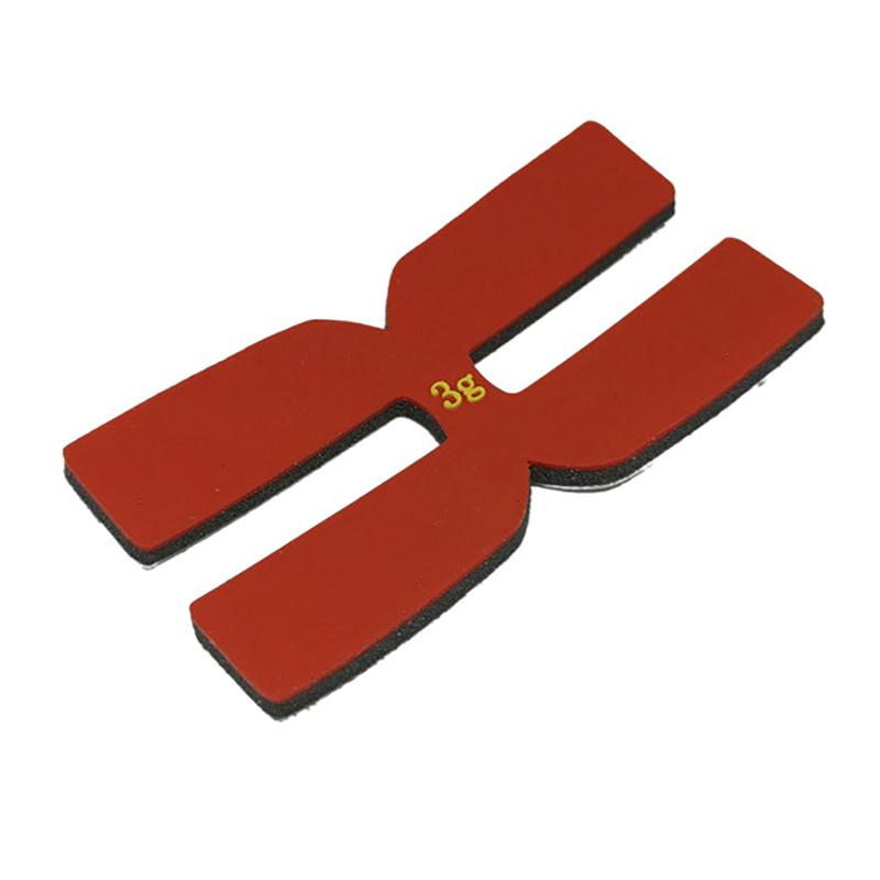 Вес ракетки для бадминтона, балансировочные полосы для головки ракетки, H-образная теннисная ракетка, вес и балансировочные полосы для ракетки для настольного тенниса