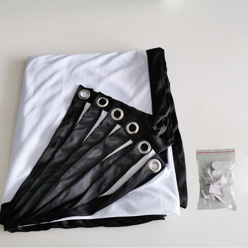 Portable Outdoor Foldable Projector Screen with Stand for Camping