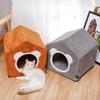 Removable and Washable Cat Villa Cat House Four-season Universal Closed Cat Nest