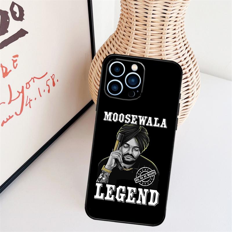 Чехол для iPhone 16 15 Pro 14 Pro Max Plus 11 13 12 Mini X XS XR Sidhu Moose Wala