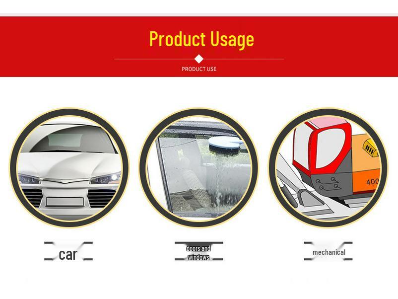 Car Window Pressure Strip for Yueda Kia K5 Door Glass Seal