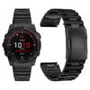 Металлический стальной ремешок QuickFit 22 мм 26 мм для часов Garmin Fenix 7 7X 6 6X/Epix Gen 2/Quatix/Tactix/Descent G1/Mk2i Mk2 Браслет