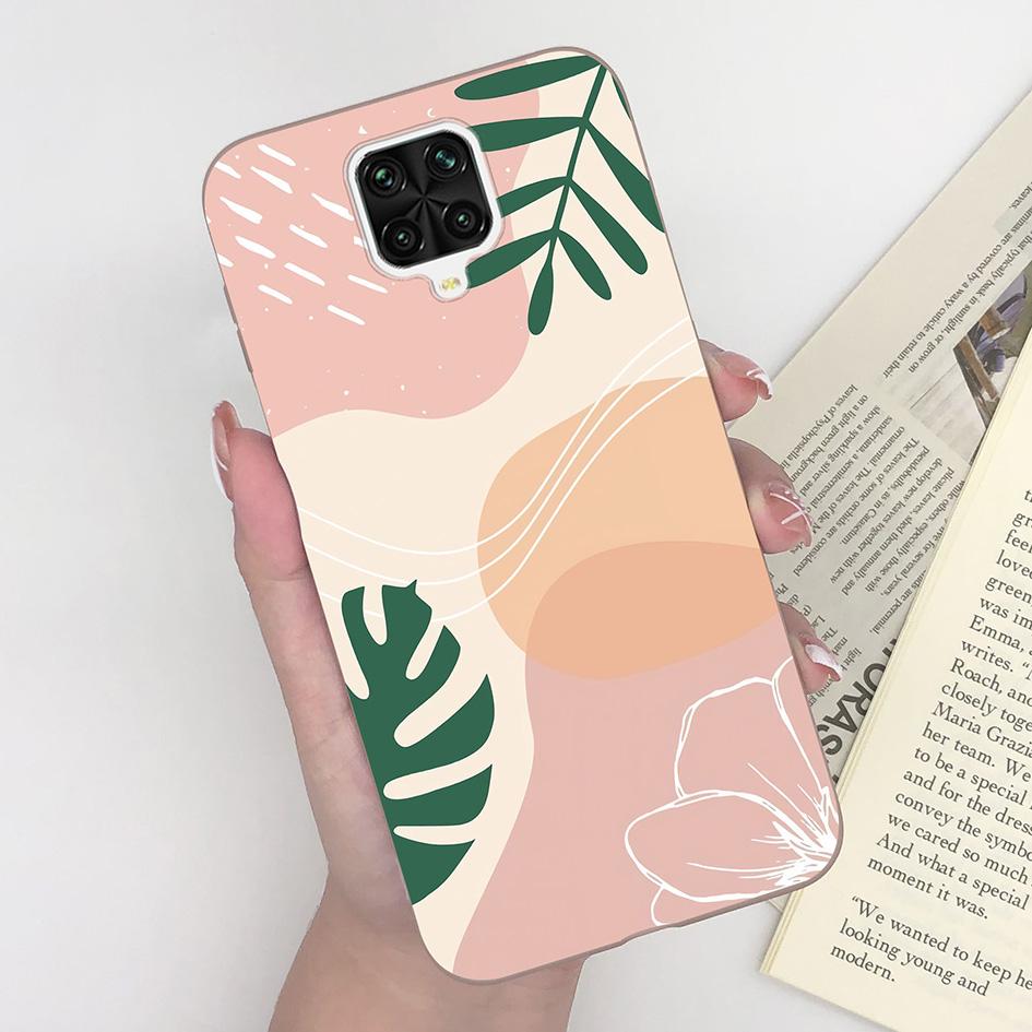 Чехол для телефона Xiaomi Redmi Note 9 Pro Max Милый матовый узор Силиконовая задняя крышка Чехол для Redmi Note 9Pro 9S 9 S Fundas Coques