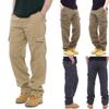 Мужские повседневные брюки с несколькими карманами, брюки-карго в стиле милитари, уличные походные мужские брюки в стиле хип-хоп