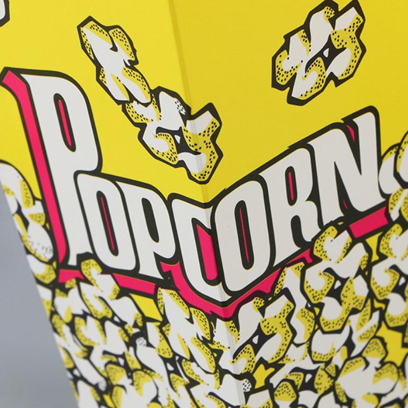 10 шт. полосатые бумажные коробки для попкорна, ведра, красные, белые полоски, сумки, контейнеры для закусок для детского душа, товары для дня рождения, вечеринки