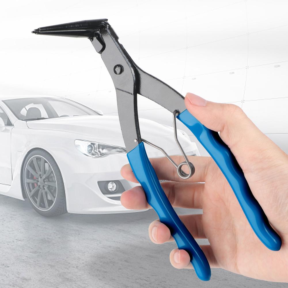 Long Nose 90° Bent Snap-Ring Pliers Heavy-duty Cylinder Internal Ring Remover 90 Degrees Bending Pliers Internal Ring Remover Retaining Circlip Pliers