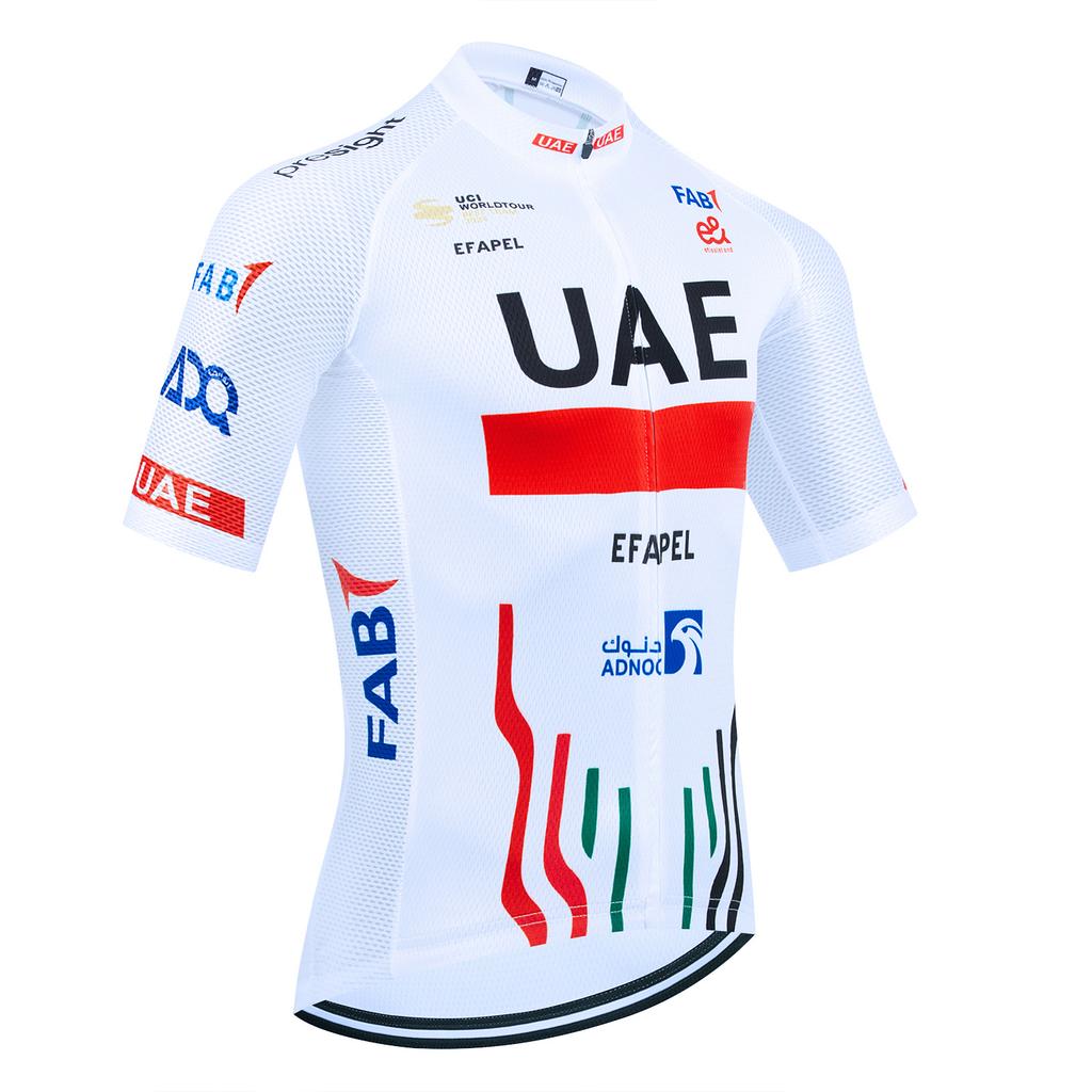 Белая Командная Майка Total Cycling Новая Велосипедная Жилетка ОАЭ Maillot Мужская Женская CAJA RURAL Быстросохнущая Одежда для Велоспорта Велосипедная Майка Футболка