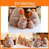 Persimmon Capybara Cartoon Plush Doll Childrens Birthday Gift Home Decoration