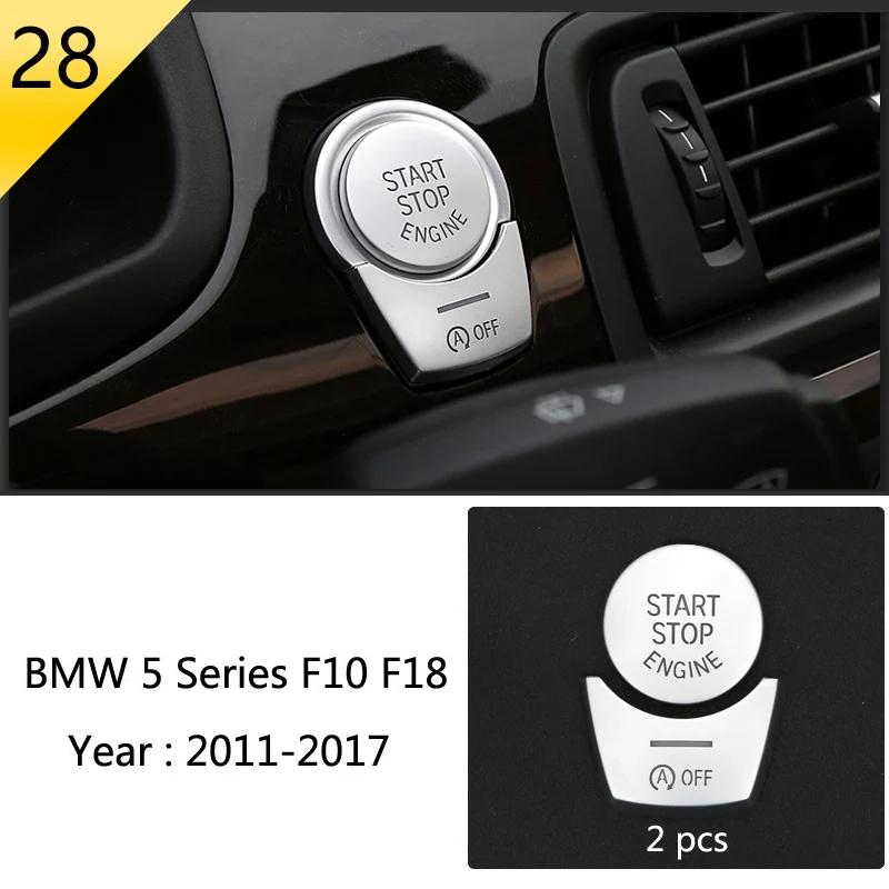 Matte Car Interior Audio Speaker Car Door Loudspeaker Trim Cover Sticker Accessories For BMW 5 Series F10 F11 F18 Car Styling