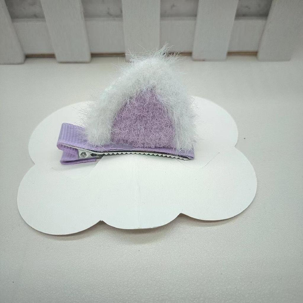 Очаровательные пушистые заколки для волос в виде кошачьих ушек для детей – милые и нежные подарки для принцесс