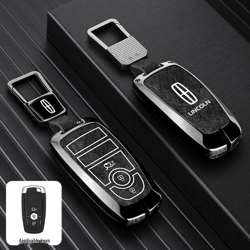 Lincoln Adventure Key Case: Fits Navigator, Aviator, MKZ, Continental, MKC, MKX Models