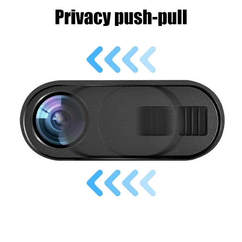 For Tesla Model 3/Y Car Interior Sticker Webcam Cover Peeping Proof Sliding Camera Cover Car Privacy Protection Accessory
