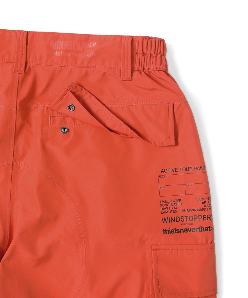 THISISNEVERTHAT Windstopper® Active Tour Брюки Красные