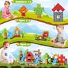 Magnetic Blocks, 100 PCS Magnetic Magic Forest Set for Boys & Girls Toys, STEM Sensory Toys for Kids Ages 3-5, 4-8, 8-12 Christmas Birthday Gifts