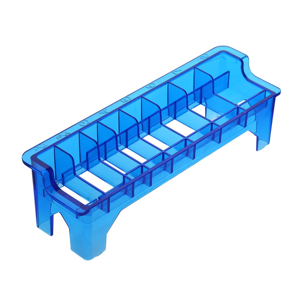 Пластиковая направляющая для машинки для стрижки волос, органайзер для расчески, 8 блоков, направляющая для машинки для стрижки волос, чехол для хранения расчески, прямоугольная стойка