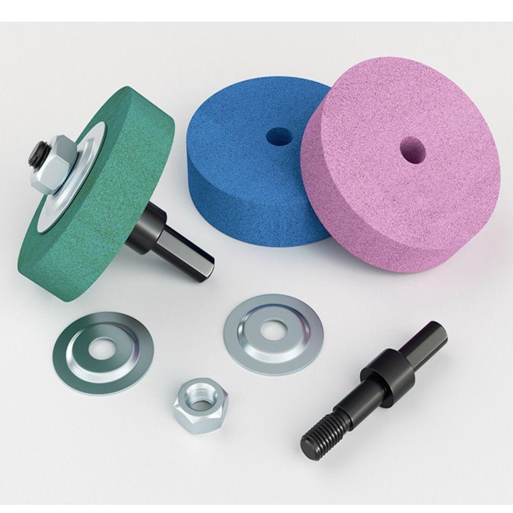 Round Rotary Grinding Stone 75mm Table Grinder Drill Durable Abrasive Stone