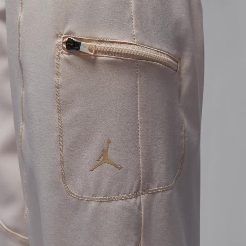 Jordan Спортивный туннель Удобные Модные Универсальные Вязаные спортивные штаны на шнуровке Женские низы Розовый FB4660-838