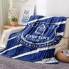 1pc Everton FC Print Flannel Blanket, High quality Comfortable for All Seasons, Home Decor, Warmth and Comfort, Perfect for Christmas Gifts40
