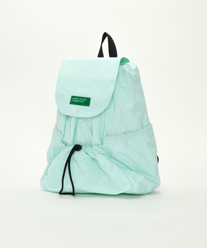 Рюкзак Benetton со сборками для ноутбука - [Мятный]