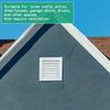 White Gable Vent Aluminum Alloy Return Air Grill New Gable Wall Shed Vent  Ceiling