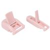 2pcs Cute Eyelash Curler Set Portable Wide Angle Long Lasting Partial Lash Lift Curler Curling Tool