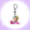 Cartoon Animation Movie Transparent Acrylic Pendant KPOP Girl Group Schoolbag Accessories Exquisite Gift Pendant