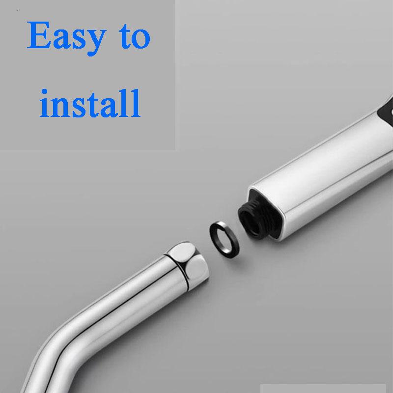 Angle 135 degree Shower Head Elbow Adapter Shower Arm Extension Hand Shower Top Spray Connector Pipe