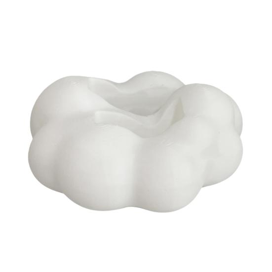 Держатель для пульта дистанционного управления Прочный в форме облака Универсальный органайзер для пультов для телевизора и бытовой техники Легко монтируемый ящик для хранения для дома, офисного стола, прикроватной тумбочки