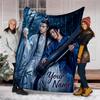Custom Name The Untamed Flannel Fleece Blanket Cozy Warm Throw Blanket For Couch Bed Travel All Season Use