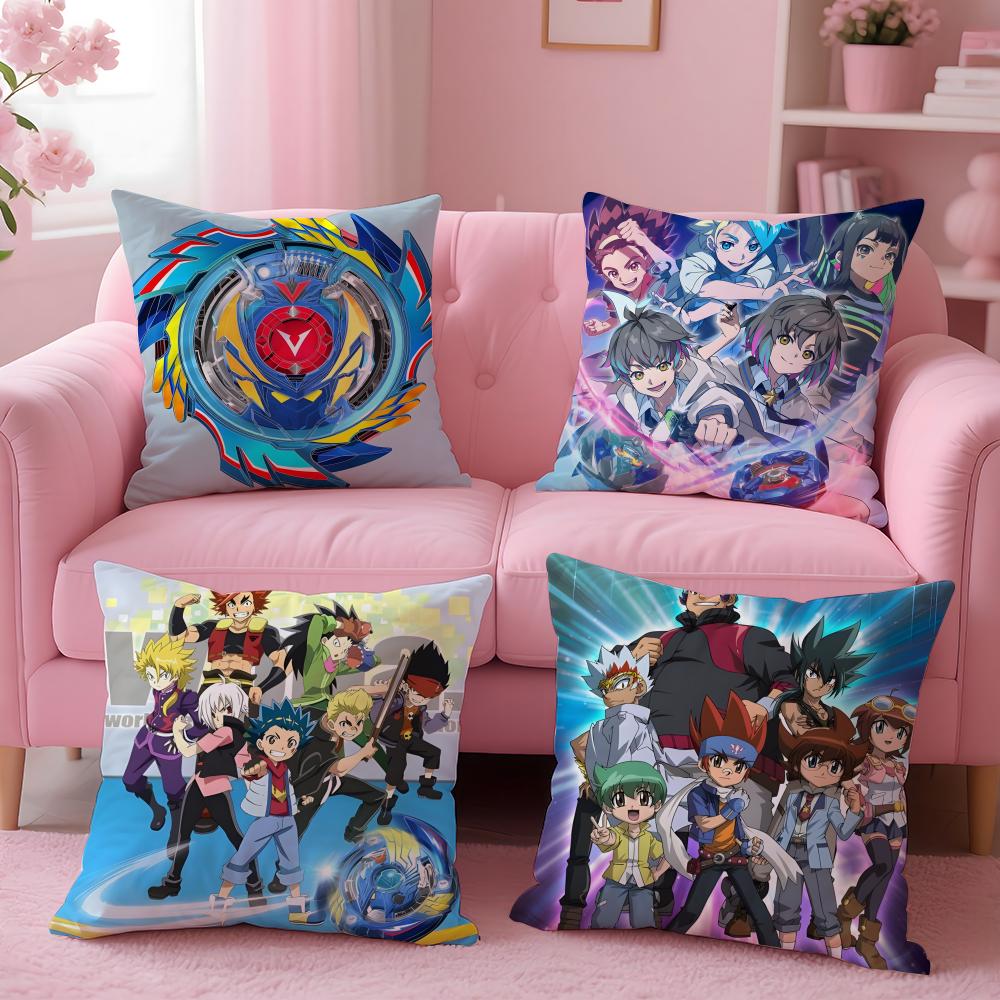 Hot BBeybladeed Cushion Cover Comfortable Durable Pillow Cover MultiScene for Home Office Car Sofa