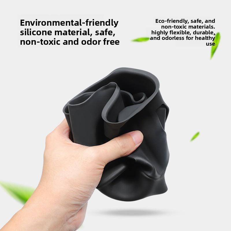 Cup holder cover for Hyundai Santa Fe 2024 central console, car protective non-slip mat, car-specific