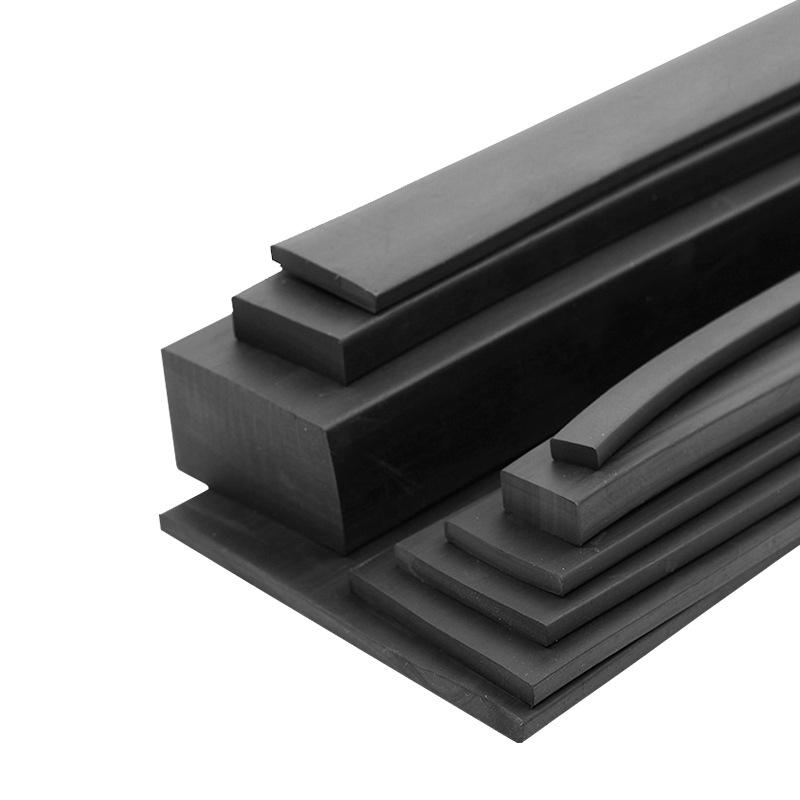 Nitrile Rubber Strip: Oil & Pressure-Resistant Shock Absorbing Glass Pad for Sealing & Joint Support