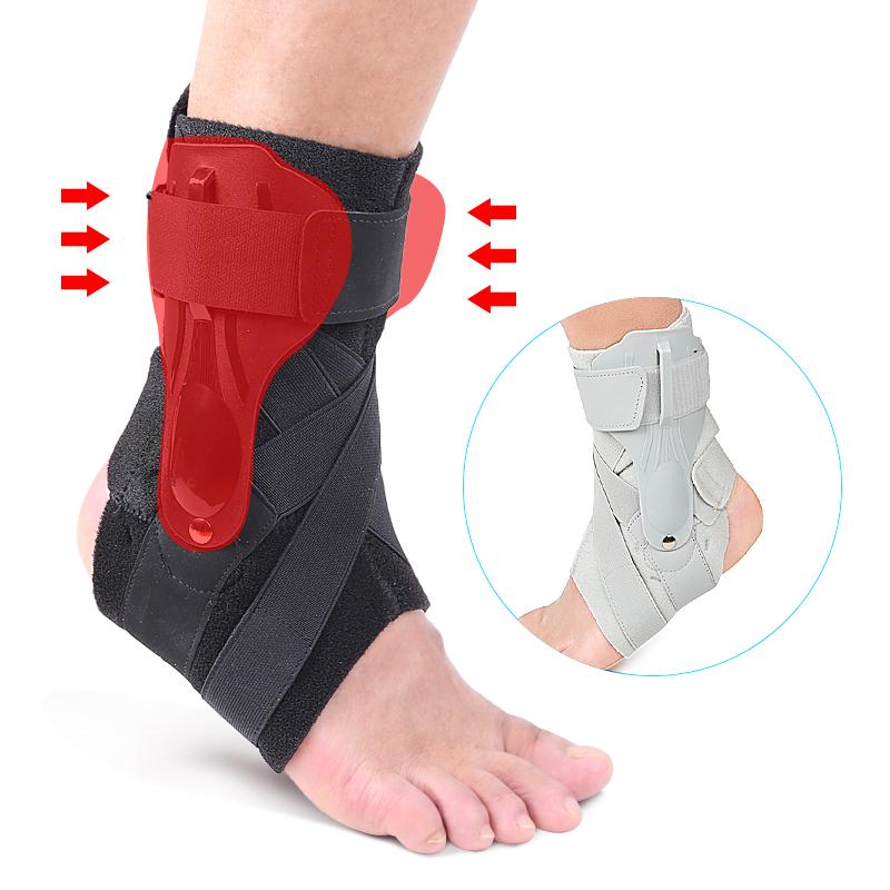 Sports Neoprene Compression Ankle Brace Men Women Outdoor Fitness Basketball Ankle Support Dual-Strut Stabilization Strap