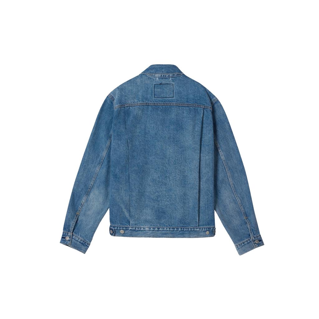 Levi's Джинсовая куртка дальнобойщика Тип II Синяя Мужская A7632-0018