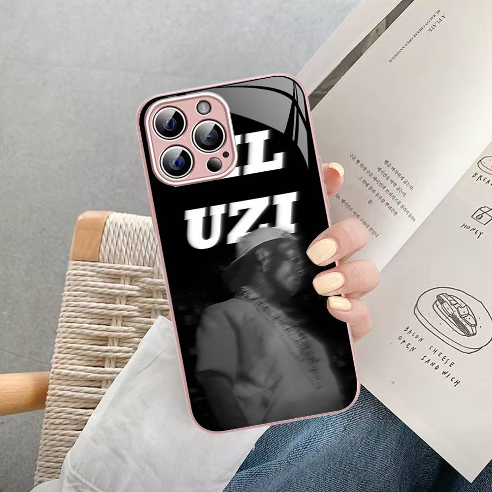 Rapper Lil Uzi Vert Tempered Glass For Iphone 14 13 12 11 Pro Mini XS MAX 14Plus X XS XR Cover