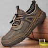 Mesh Shoes Men's Summer 2025 New Hollow One-pedal Men's Shoes Thin Breathable Non-slip Men's Lightweight Casual Shoes
