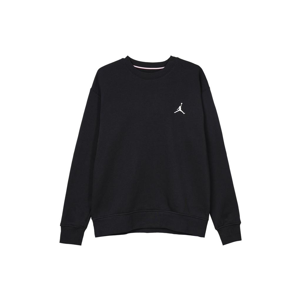 Jordan Повседневная толстовка из флиса с принтом и круглым вырезом, мужские топы, черные FB7020-010