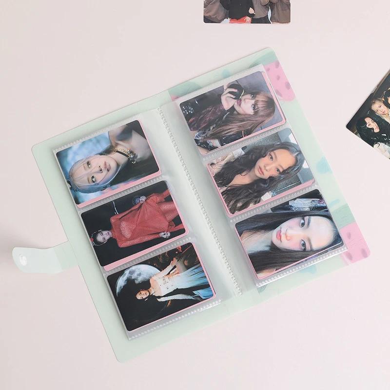 Kpop Albums for Photos Idol Photocard Holder Fruit Collect Book Book Binding Machinebinder Kpop Photo Album