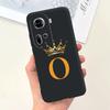 Чехол для Oppo Reno 11 5G Reno11 F Милая корона Буквы Чехол Мягкий силиконовый чехол для телефона Для Oppo Reno11 Pro Reno 11F Задняя крышка Сумки