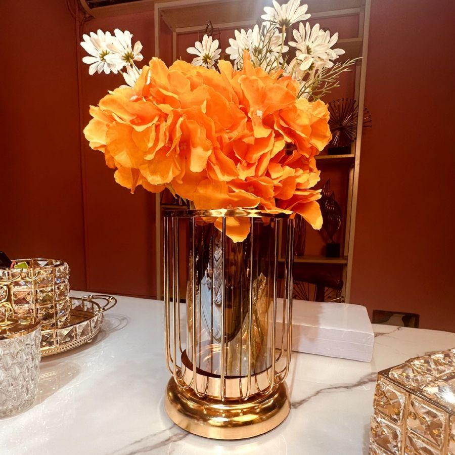 Новый креативный стиль, украшение в виде настольной вазы, цветочная композиция, стеклянная бутылка для гидропоники, железное художественное украшение для гостиной