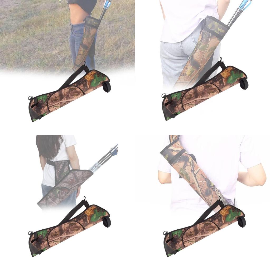 Снаряжение для стрельбы из лука Колчан для стрел из ткани Оксфорд для охоты и тренировок