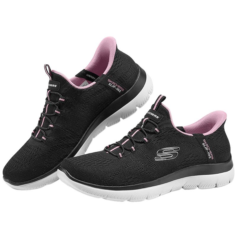 Skechers Женские вязаные спортивные слипоны 150284
