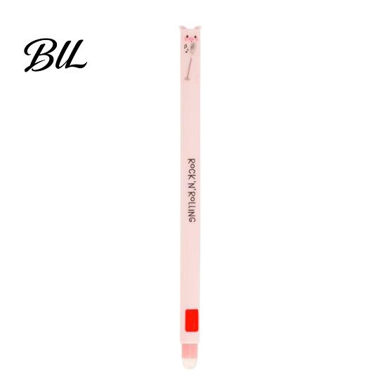 Kid-friendly Pen Farm Animal Erasable Gel Pens for Kids Cute Cartoon Cow Turkey Donkey Child Safe Pig Design Smooth Writing Easy Erase Fun School
