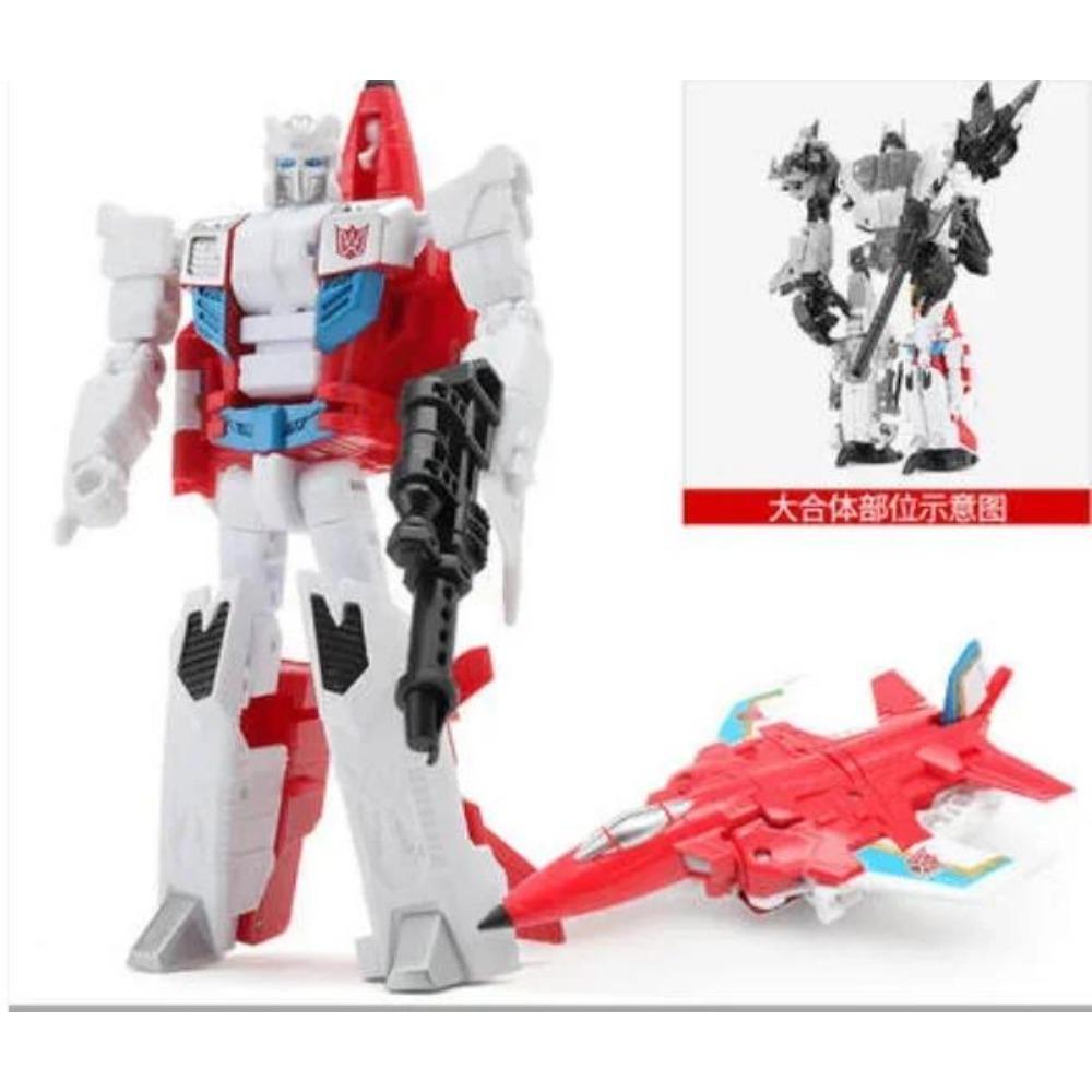 HZX Cool G1 Superion Робот Самолет IDW 5в1 Девастатор Брутикус Фигурка Игрушки Комбайнер Трансформация Деформация Подарок