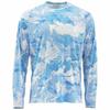 SIMMS camouflage fishing suit Luya long-sleeved crew neck T-shirt men's summer sunscreen suit quick-drying breathable fishing suit