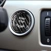 2 шт., наклейки на кнопку зажигания, самоклеящиеся, подходят для BMW E, шасси E90 E60